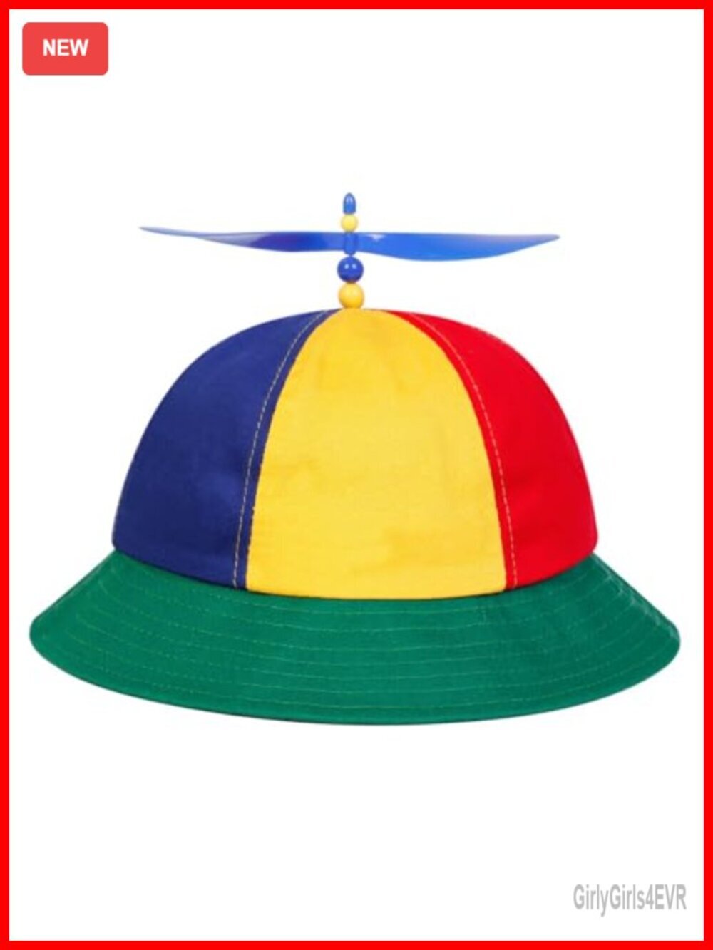 Adjustable Propeller Hat Baseball Cap Funny Spinny Nylon Snapback